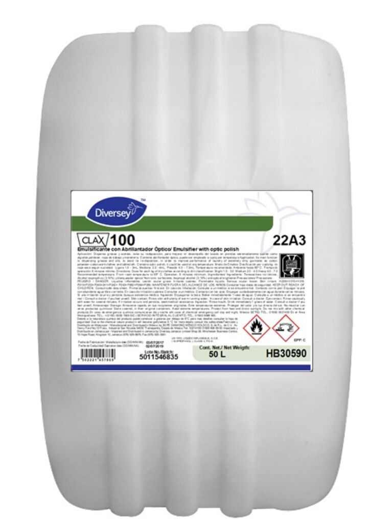 CLAX 100 50L - Potenciador tensoactivo de lavado